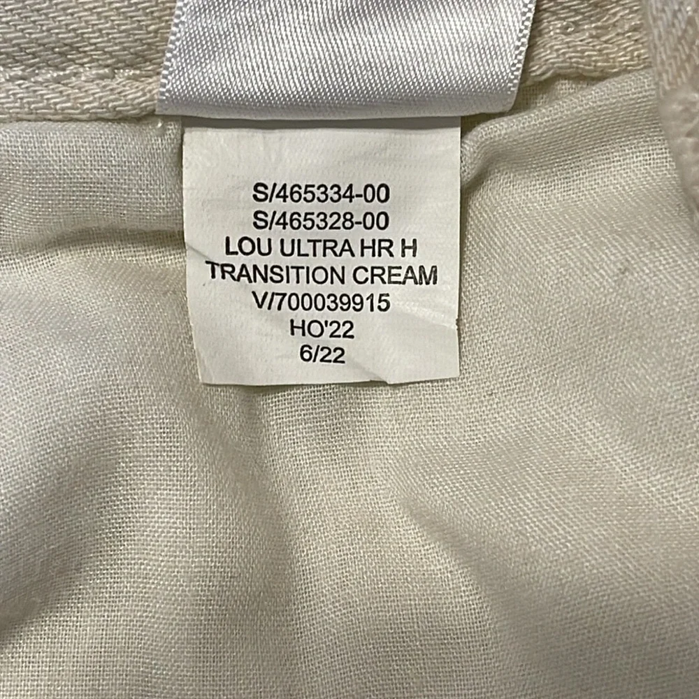 SOLD Banana Republic Twill Cargo Pant Transition Cream size 8 NWT - Picture 7 of 11
